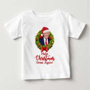 T-shirt Pour Bébé Refaire Noël plus grand Trump MAGA cadeau drôle