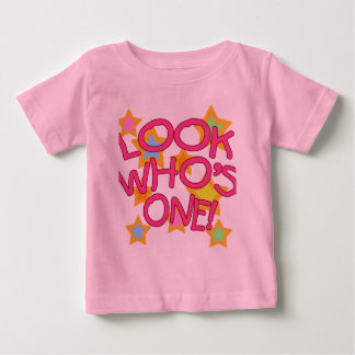 T-shirt Pour Bébé Regarde qui est un !
