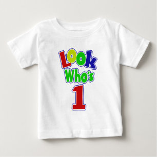 T-shirt Pour Bébé Regardez qui est un