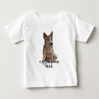 T-shirt Pour Bébé Règle des chiens de bétail