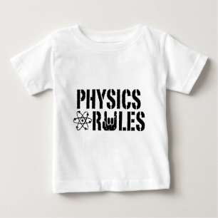 T-shirt Pour Bébé Règles de physique
