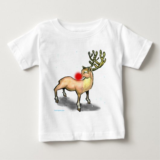T-shirt Pour Bébé Reinder (Devant)