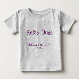 T-SHIRT POUR BÉBÉ RELAIS PENDANT LA VIE