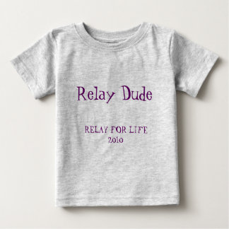 T-SHIRT POUR BÉBÉ RELAIS PENDANT LA VIE