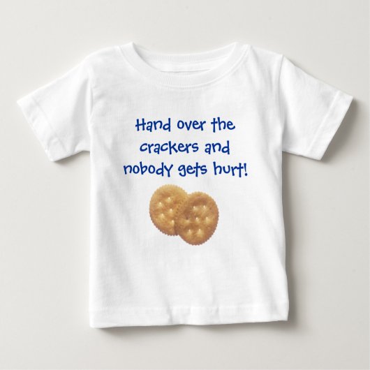 T-shirt Pour Bébé Remettez les biscuits… (Devant)