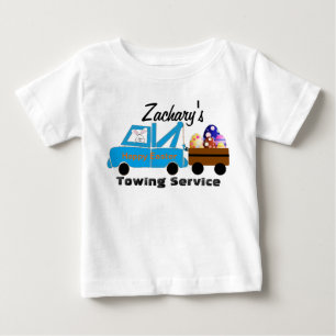 T-shirt Pour Bébé Remorquage des oeufs de Pâques
