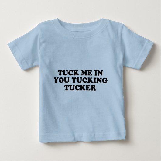 T-shirt Pour Bébé Rempliez-moi dans vous rempliant Tucker (Devant)