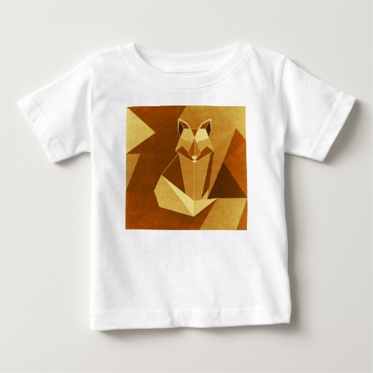 T-shirt Pour Bébé renard (Devant)