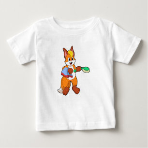 T-shirt Pour Bébé Renard avec serviette et brosse