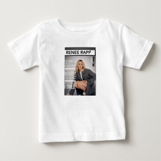 T-shirt Pour Bébé Renee Rapp Snow Angazine couverture (Devant)