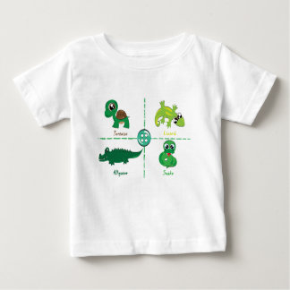 T-shirt Pour Bébé reptile