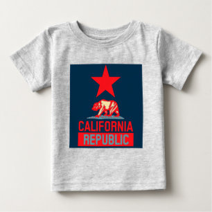 T-shirt Pour Bébé République de Californie dans le style espoir urba