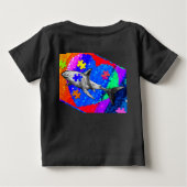T-shirt Pour Bébé Requin autiste (Dos)
