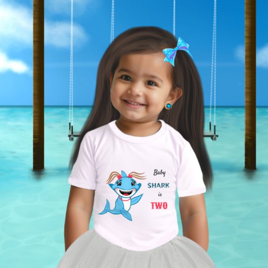 T-shirt Pour Bébé Requin bébé