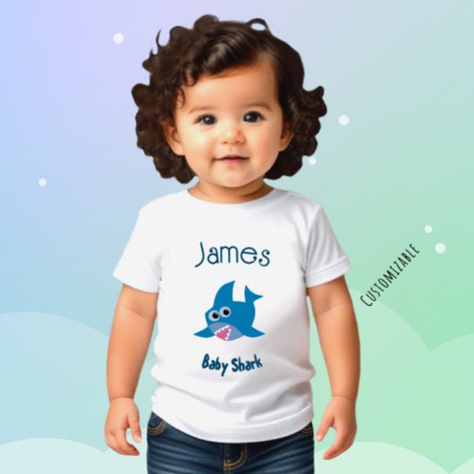 T-shirt Pour Bébé Requin-bébé