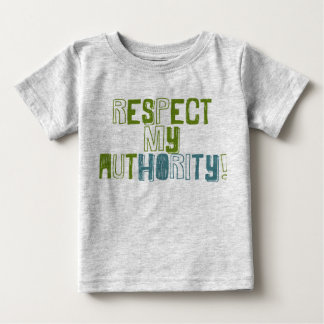T-shirt Pour Bébé \respecter Mon bébé d'auteure
