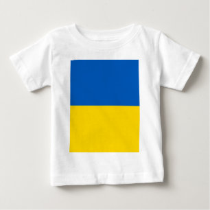 T-SHIRT POUR BÉBÉ RESTEZ AVEC L'UKRAINE !