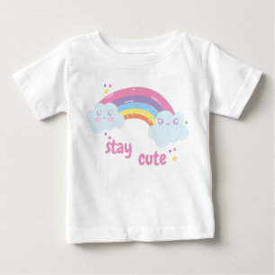 T-shirt Pour Bébé Restez mignon