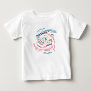 T-shirt Pour Bébé Retour 2 École Premier Jour Sens Livres Faits à la