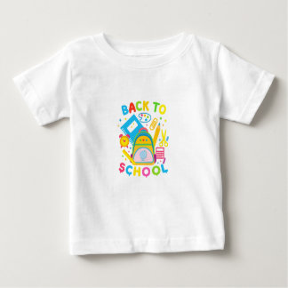 T-shirt Pour Bébé retour à l'école