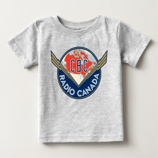 T-shirt Pour Bébé Rétro 1940-1958 (Devant)
