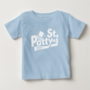 T-shirt Pour Bébé Retro St Paddy’s Day Amusant St. Patrick's Day Bla