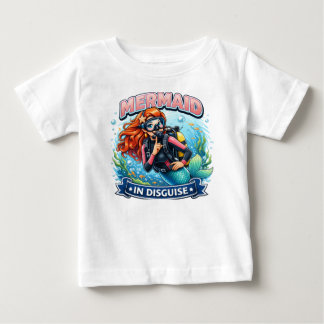 T-shirt Pour Bébé Reveal Your Inner Siren of the Sea.