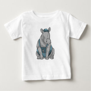 T-shirt Pour Bébé Rhino as Craftsman et Wrench
