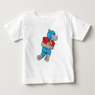 T-shirt Pour Bébé Rhino de football