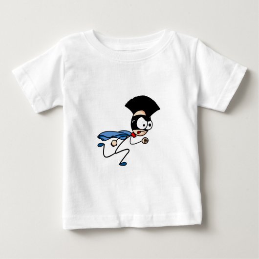 T-shirt Pour Bébé Rick le coureur superbe de bâton grand (Devant)
