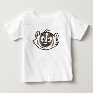 T-shirt Pour Bébé Ricky Raccoon Visage de Badger Boomer