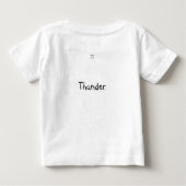 T-shirt Pour Bébé Riddle Me T-What can clap (Dos)