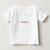T-shirt Pour Bébé Riddle Me T's-Ce n'a pas de début (Dos)
