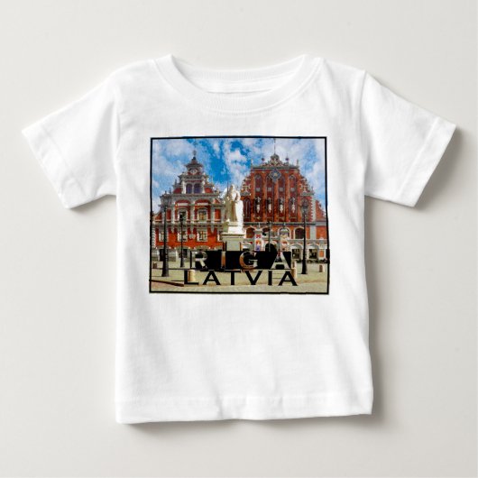 T-shirt Pour Bébé Riga (Devant)