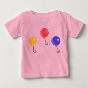 T-shirt Pour Bébé Robe d'enfant en bas âge de ballon