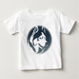 T-shirt Pour Bébé Robe Husky Baby Tootoo Onepiece Sibérienne Husky