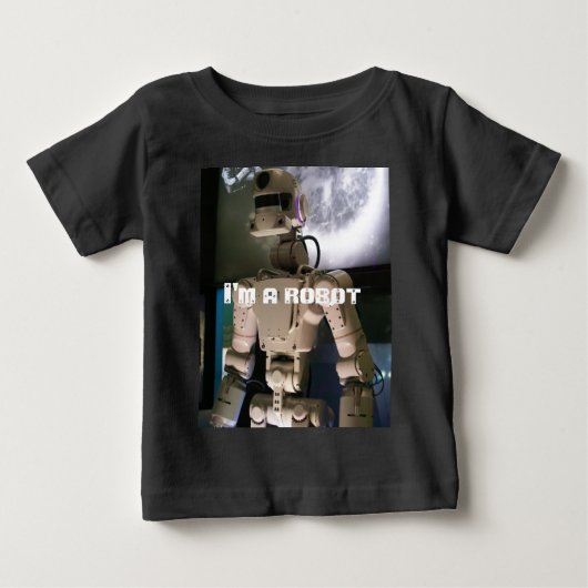 T-shirt Pour Bébé Robot (Devant)