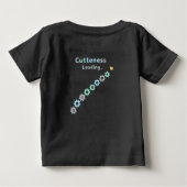 T-shirt Pour Bébé Robot Confort Coton (Dos)