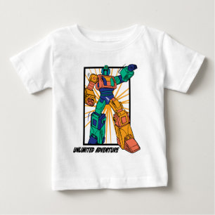 T-shirt Pour Bébé Robot Guerrier géant : Aventure illimitée