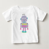 T-shirt Pour Bébé Robot mignon, Robot idiot, Robot drôle, Robot pour (Devant)