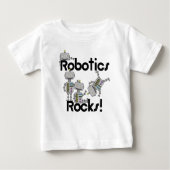 T-shirt Pour Bébé Robotics Rocks (Devant)