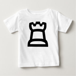 T-shirt Pour Bébé Roche blanche