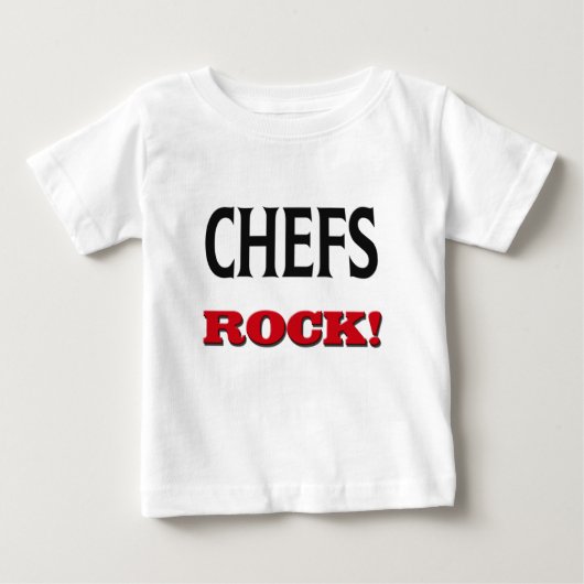 T-shirt Pour Bébé Roche de chefs (Devant)