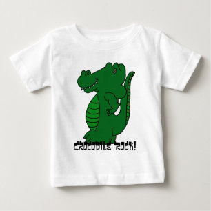 T-shirt Pour Bébé Roche de crocodile ! Tee - shirt d'enfant en bas