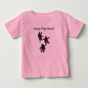 T-shirt Pour Bébé Roche Onesee de porcs de Wizard101 Ninja