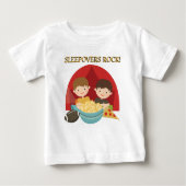 T-shirt Pour Bébé Rocher des couleuvres (Devant)