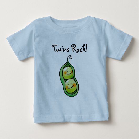 T-shirt Pour Bébé Rocher jumeaux (Devant)