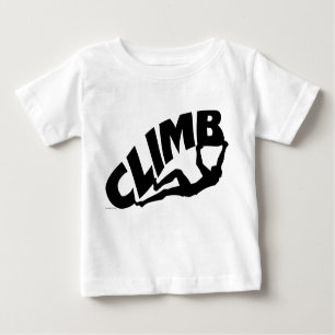 T-shirt Pour Bébé Rock Bouldering