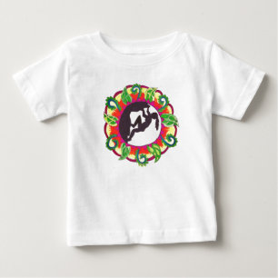 T-shirt Pour Bébé Rock Escalade Zen Girl