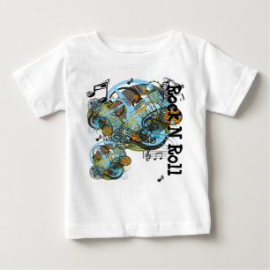 T-shirt Pour Bébé Rock N Roll
